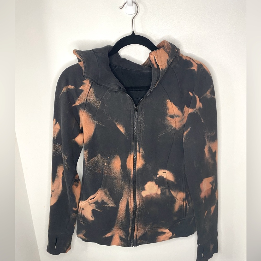 lululemon athletica Black and Orange Jacket